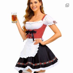 Beer Maiden Wench Costume